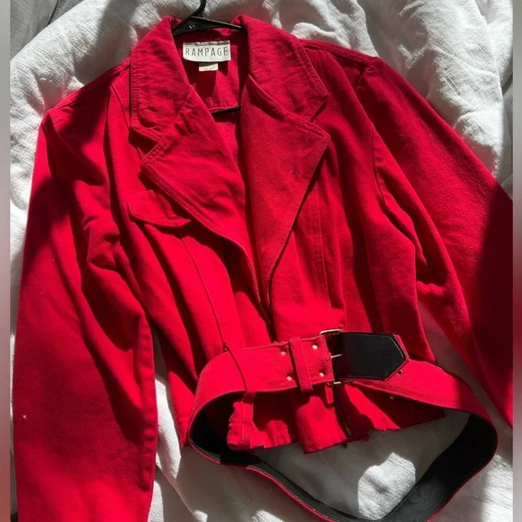 red rampage jean jacket - Picture 1 of 1